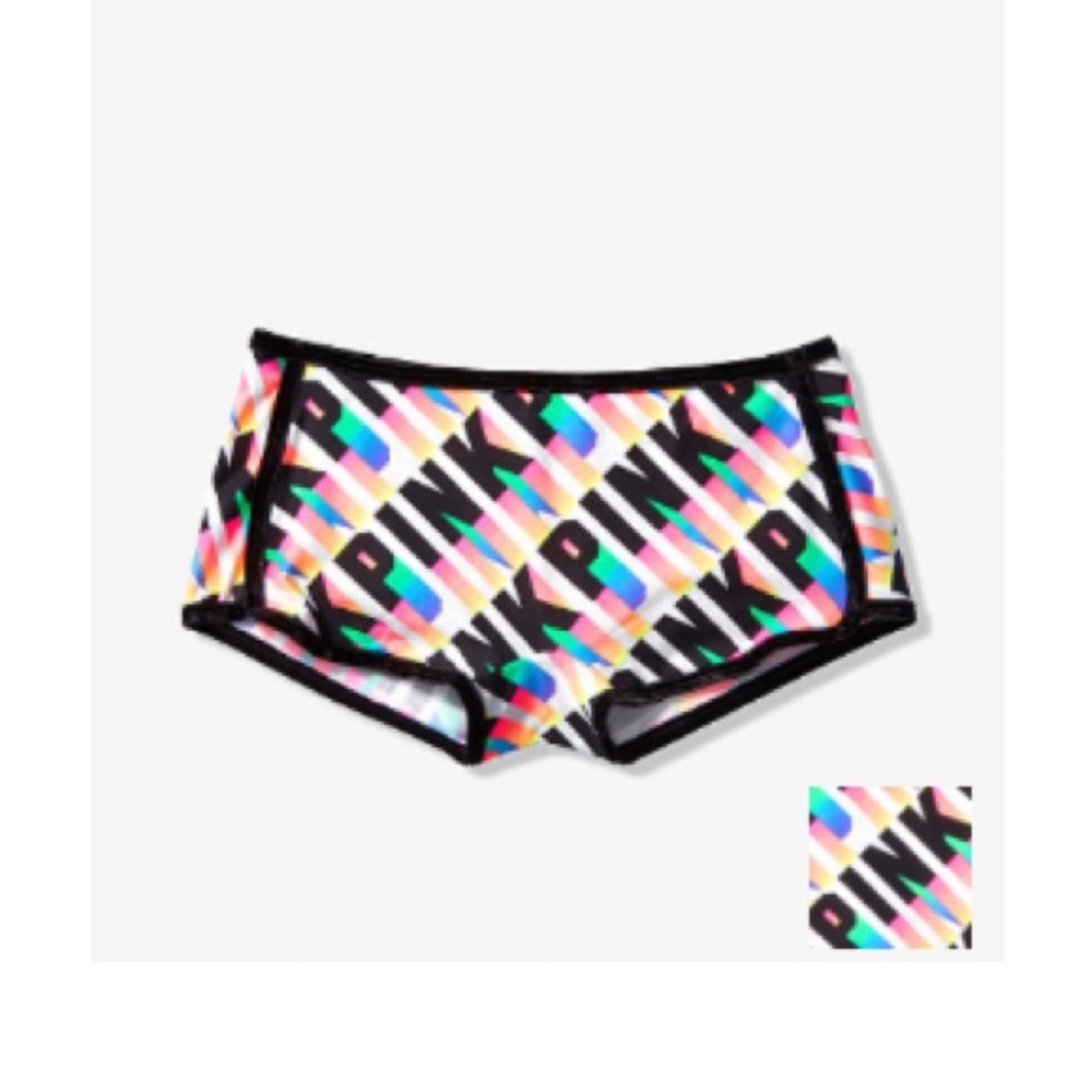 PINK vs Panties velvet trim shortie